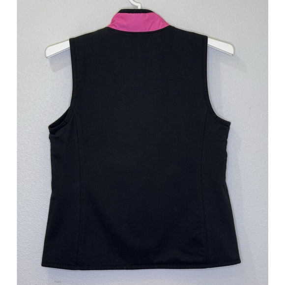Lauren Ralph Lauren Pink Collection Reversible Vest Women's Large Pink Black NEW - Picture 5 of 14